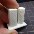 デルタ型3Dプリンター出来るかな　造形不良多発とノズル0.3mm化編